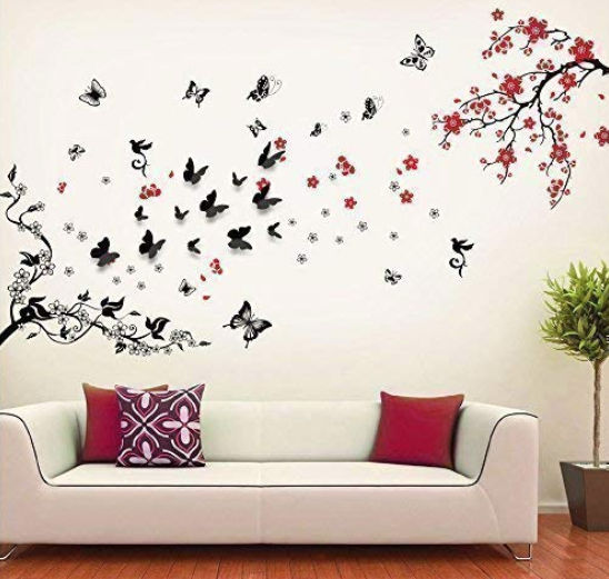 10 idee per decorare le pareti - wall stickers